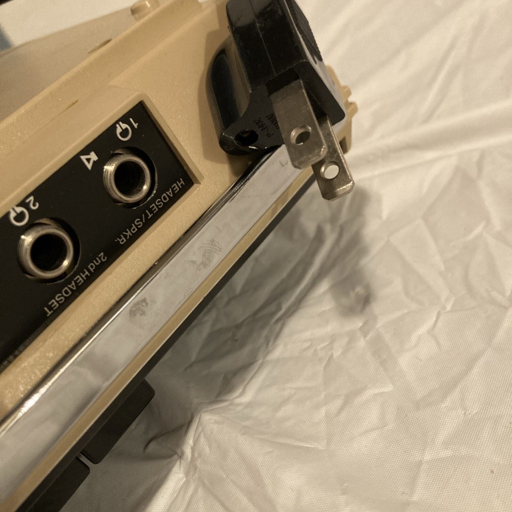 Audiotronics Cassette Recorder 146a Portable Vintage Electronics Retro Tested