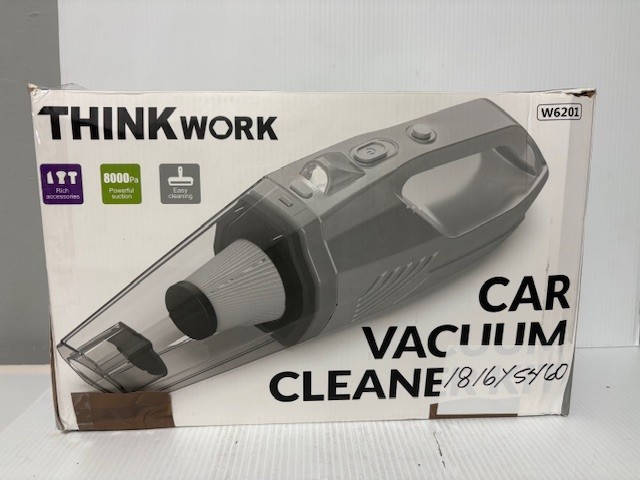 THINKWORK Car Cleaning Kit, High Power Vacuum, Storage