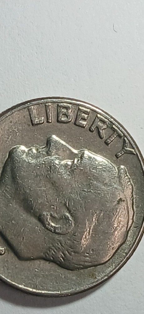 1978 D Multiple DD Error Obverse And Reverse Side Roosevelt Dime