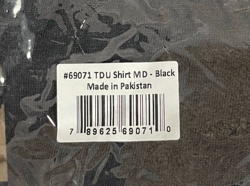 NEW Tippmann Tactical TDU Paintball Jersey - Black - Medium