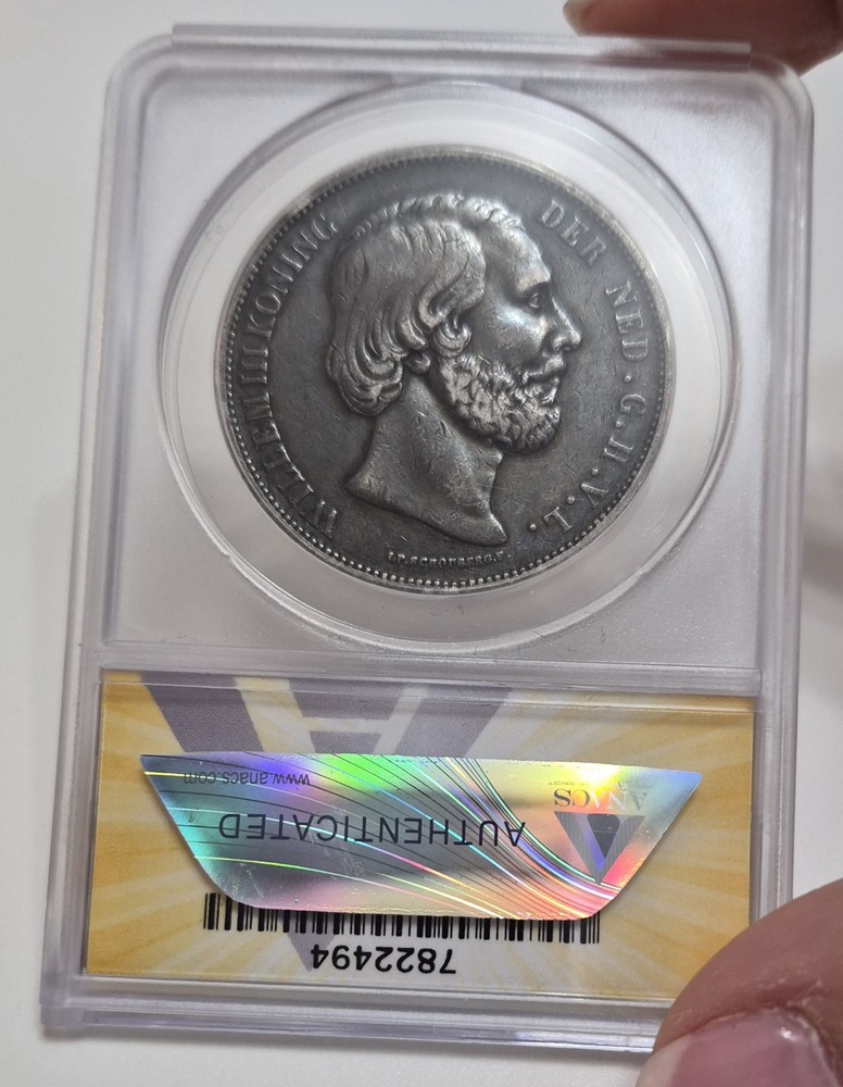 1869 Netherlands 2.5G ANACS Certified EF45