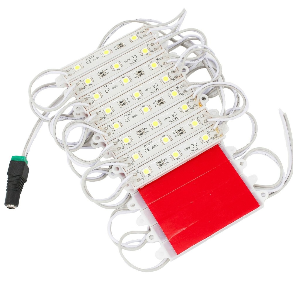 LEDUPDATES 40ft Flash STOREFRONT WINDOW Blue LED LIGHT 5050 UL Power & Remote