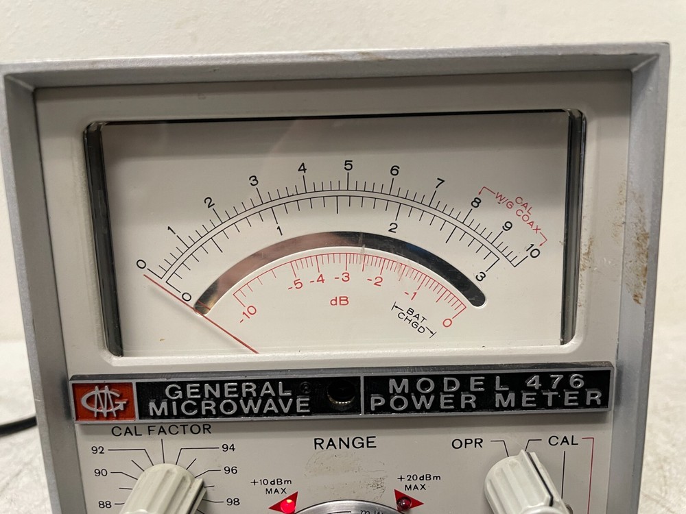 GENERAL MICROWAVE MODEL 476B POWER METER
