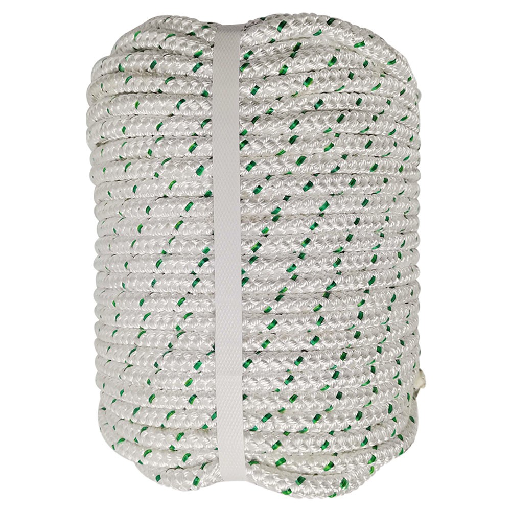 Double Braid Rope 3/8" × 100' 1544Lbs Breaking Strength Bull Rope Polyester