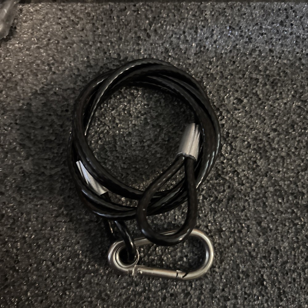 10pcs Safety Light Cable Black 3ft