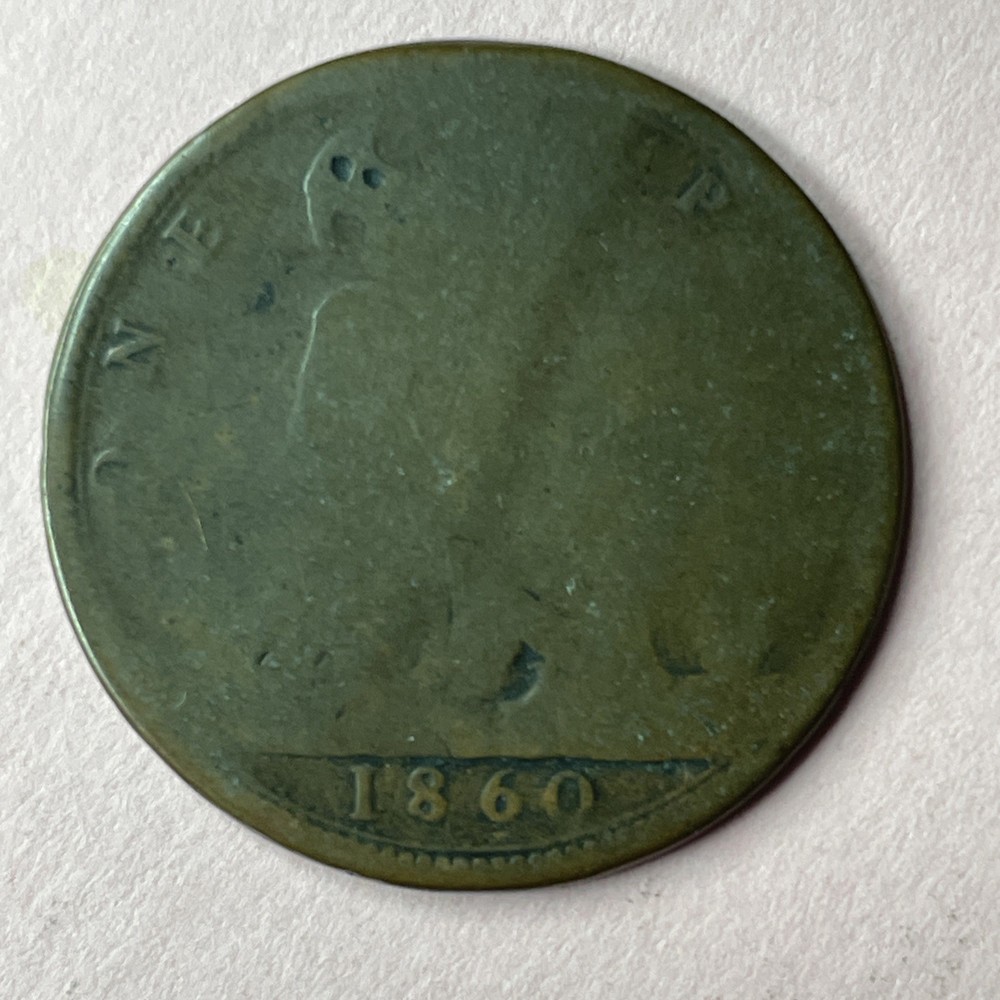 1860 Canada,1 One Penny see description