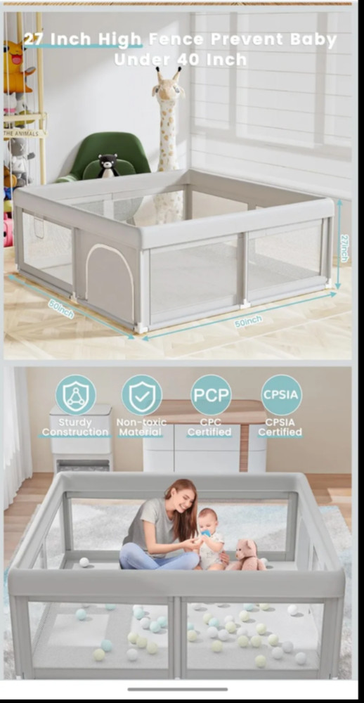 baby play yard