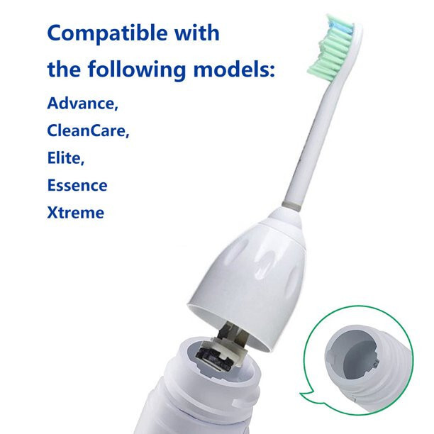 Toothbrush Replacement heads COMPATIBLE WITH & FOR SONIC E-SERIES (6pcs) NEW