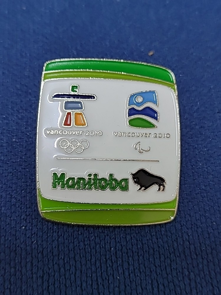 2010 VANCOUVER MANITOBA OLYMPIC PIN
