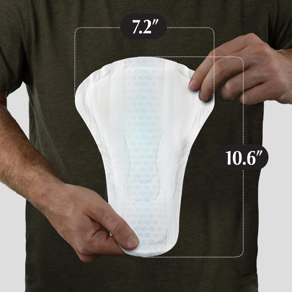 Guards Incontinence Pads for Men, Maximum Absorbency, 104 Count, Packaging Ma...