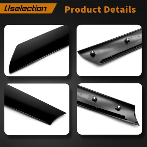 Windshield A Pillar Trim Molding(Front Left Driver 51137128157&51137128158