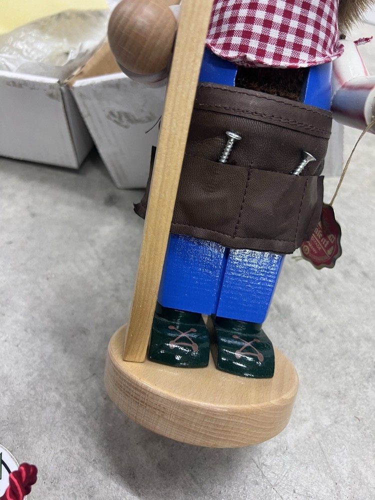 Lowes Exclusive Steinbach Pralent Handmade German Nutcracker Chubby Handyman