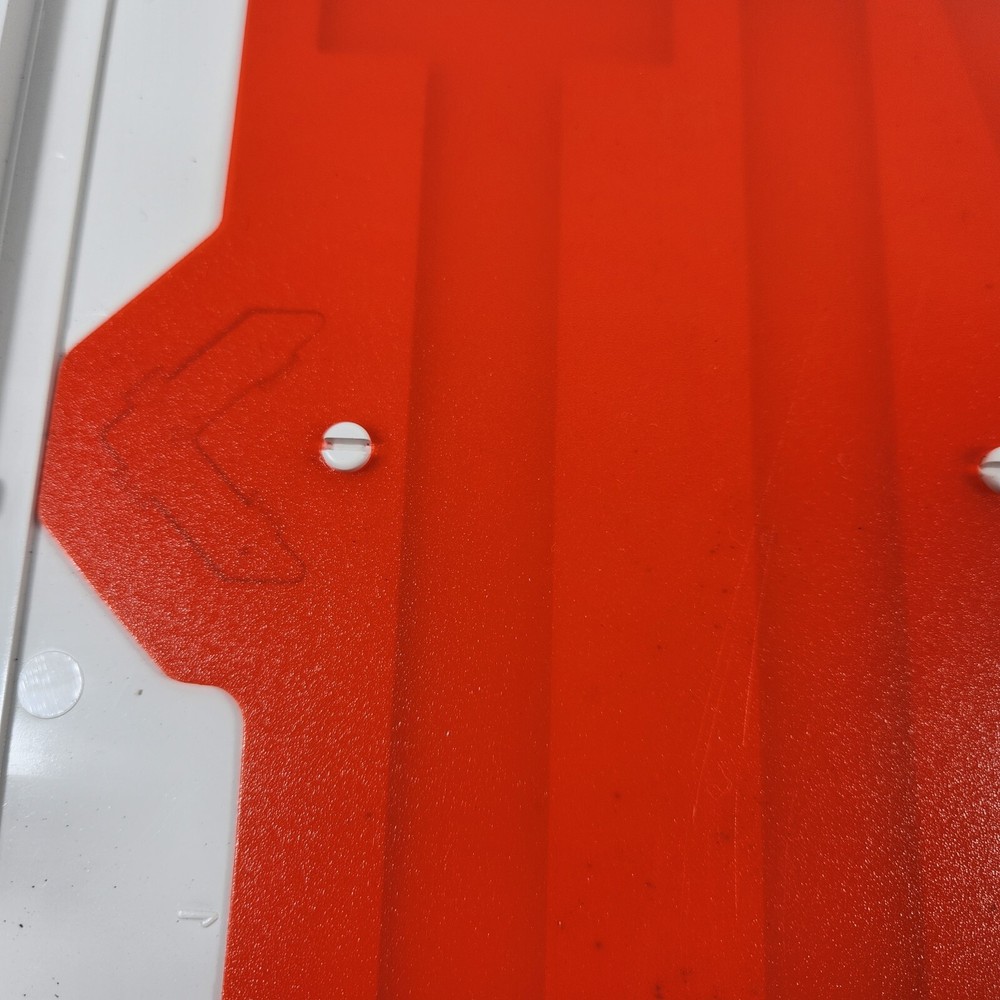 EXIT SIGN FRONT Red Letter Replacement Plate Face Cover Lithonia Lighting