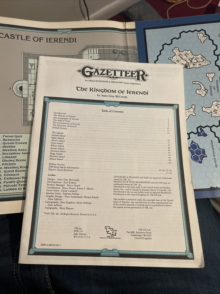 TSR Basic D&D Kingdom of Ierendi VG