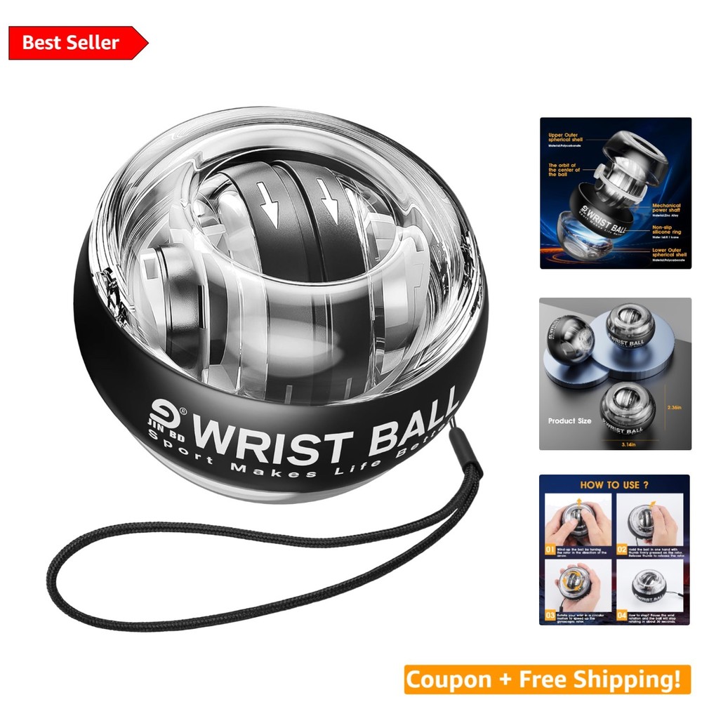 Durable Wrist Trainer Ball – Automatic Start for Effortless Strength Workouts