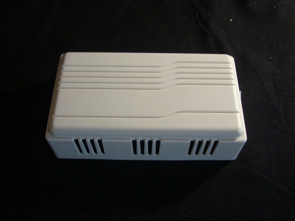7" White Rectangle Wired Doorbell
