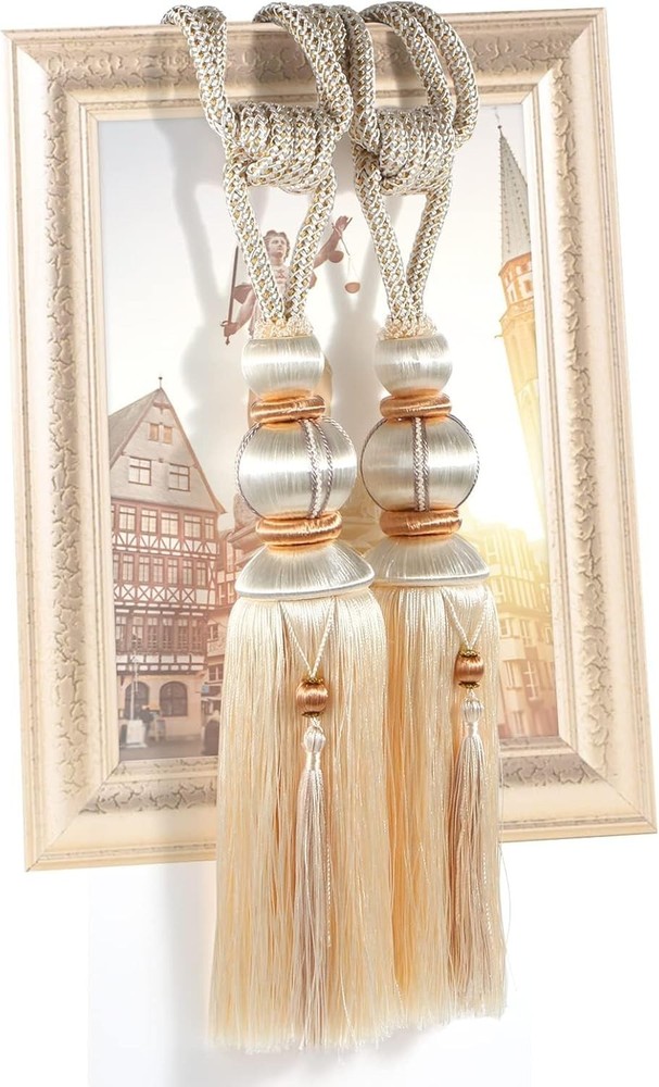 Handcrafted Tassel Curtain Tiebacks