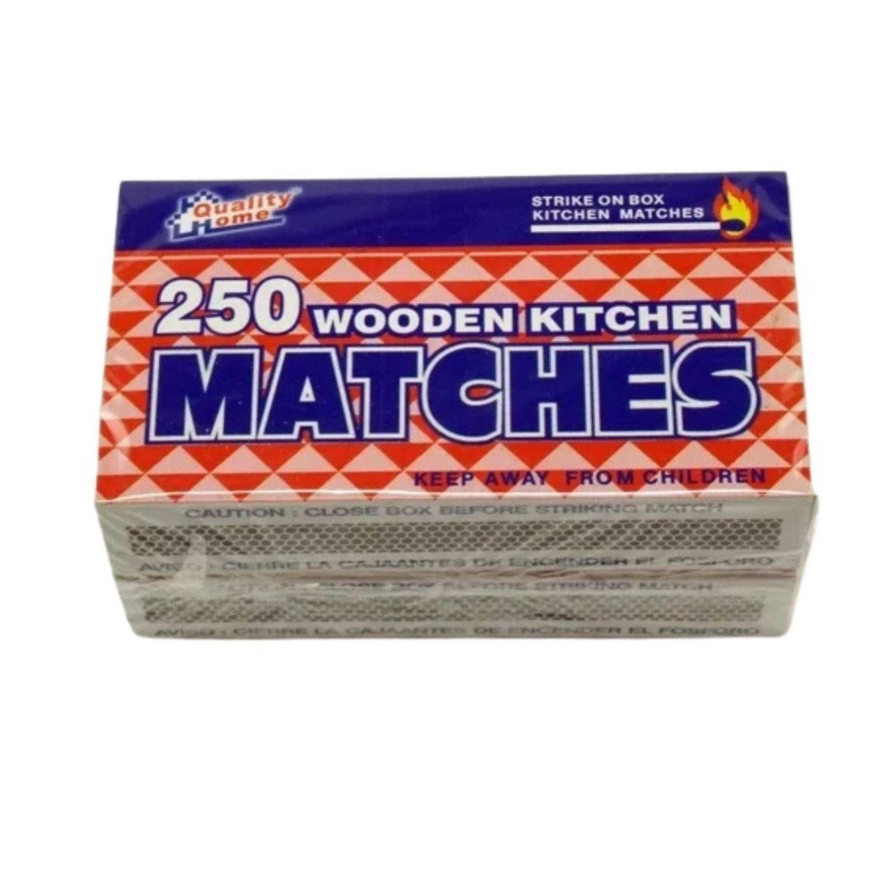 Wooden Matches Kitchen 250 Pack