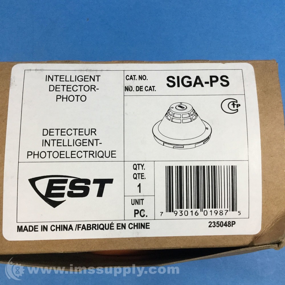 Edwards Systems Technology SIGA-PS Smoke Detector FNOB