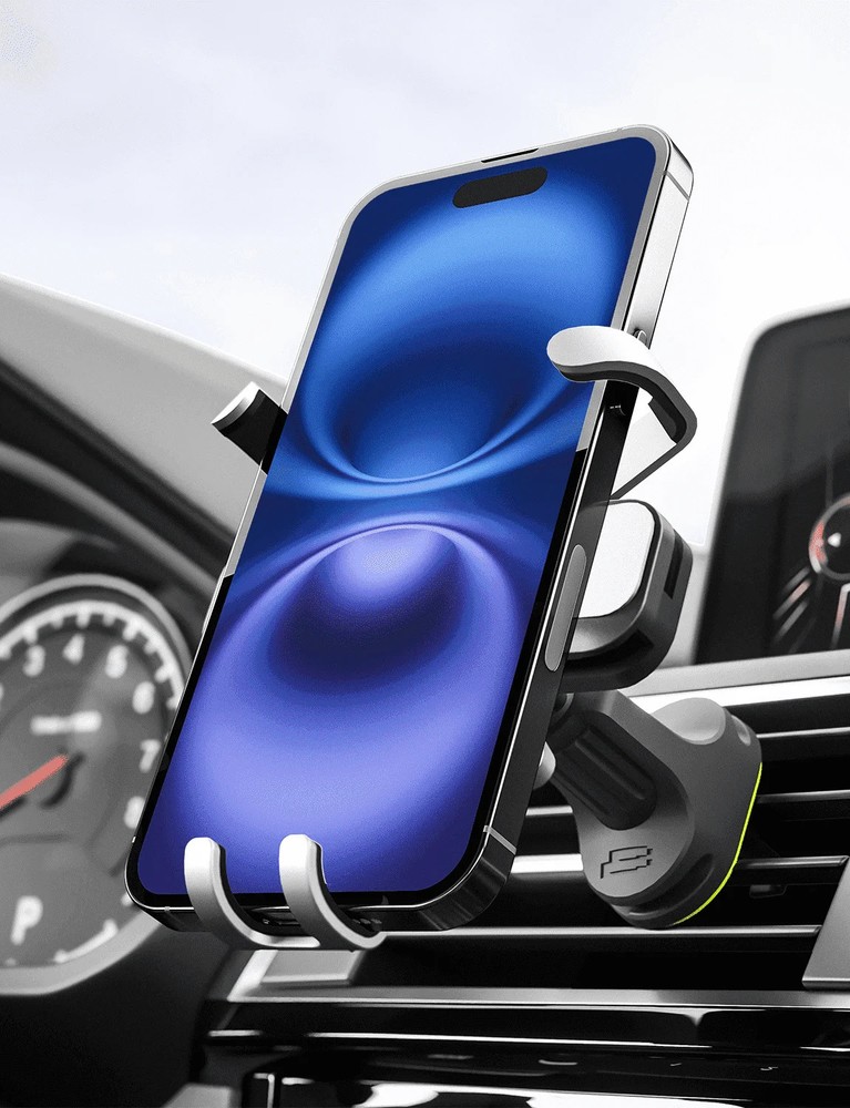Bracketron AutoGrip Universal Vent Mount Car Phone Holder with Gravity Locking