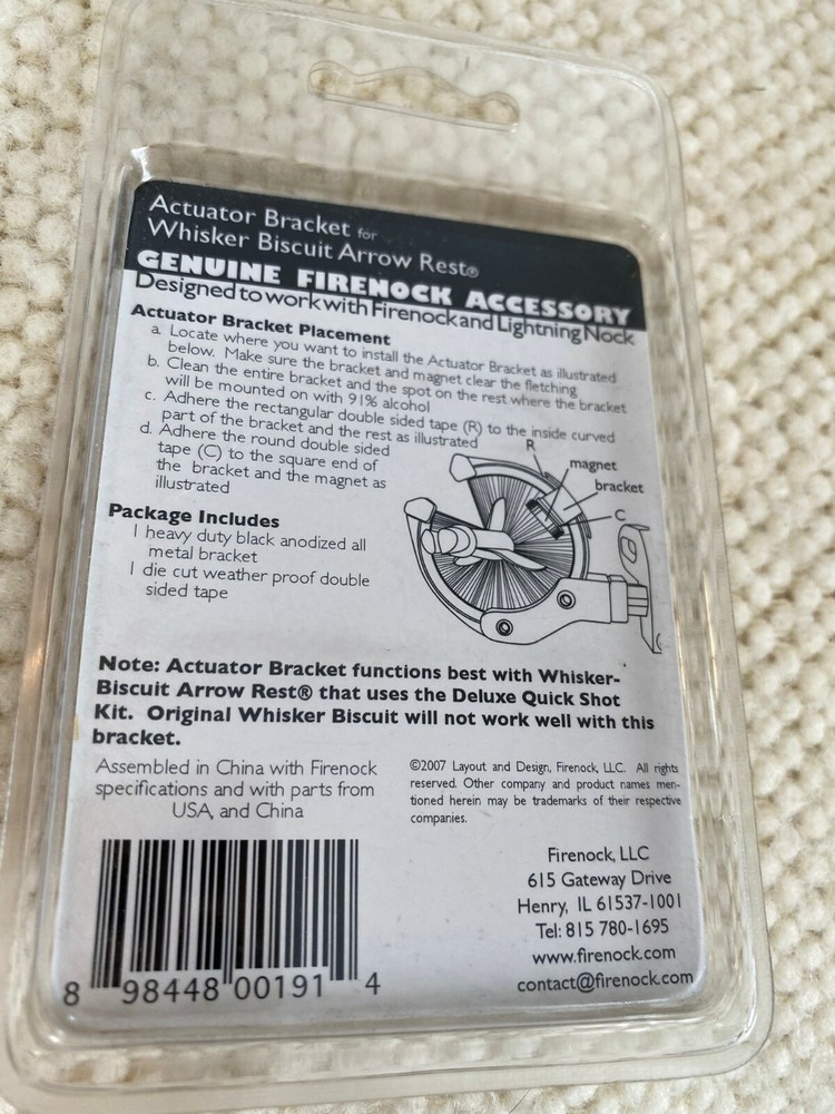 Firenock Lightning Nock Actuator Bracket