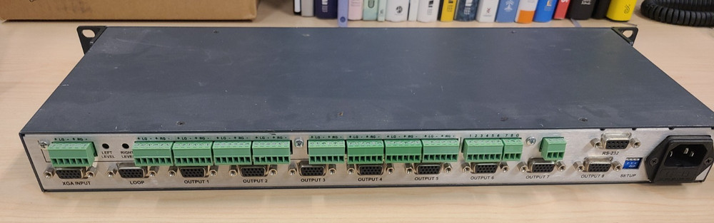 Kramer VP-108 1:8 XGA / Balanced Stereo Audio DA