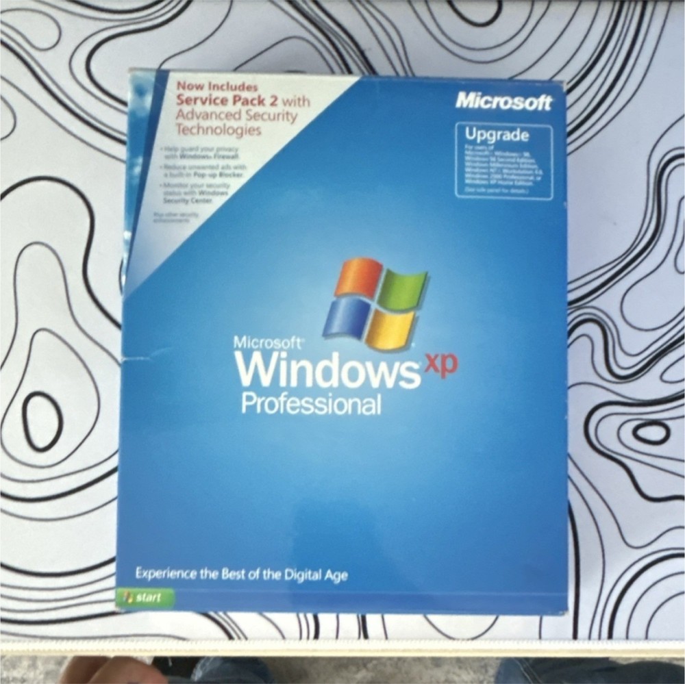 Microsoft Windows XP Professional Upgrade with Service Pack 2 English