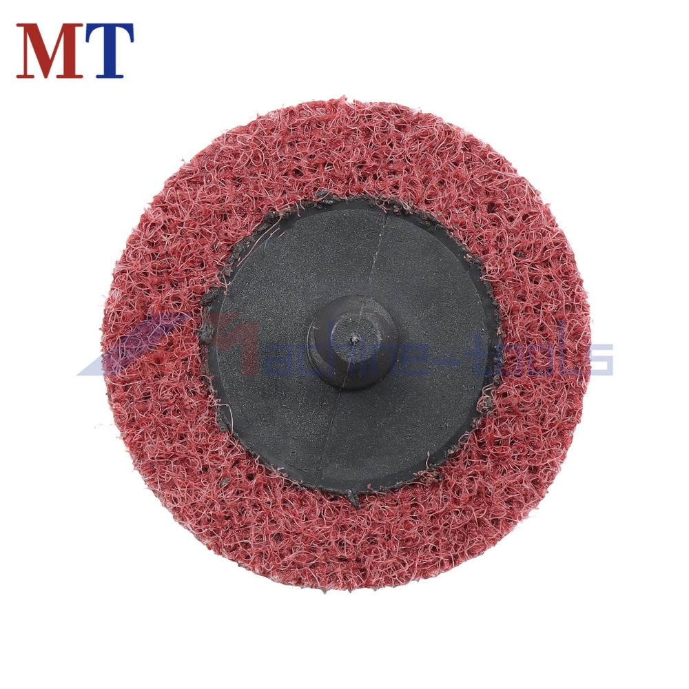 2 Inch Medium Nylon Surface Conditioning Quick Change Sanding Discs - 25 Pack