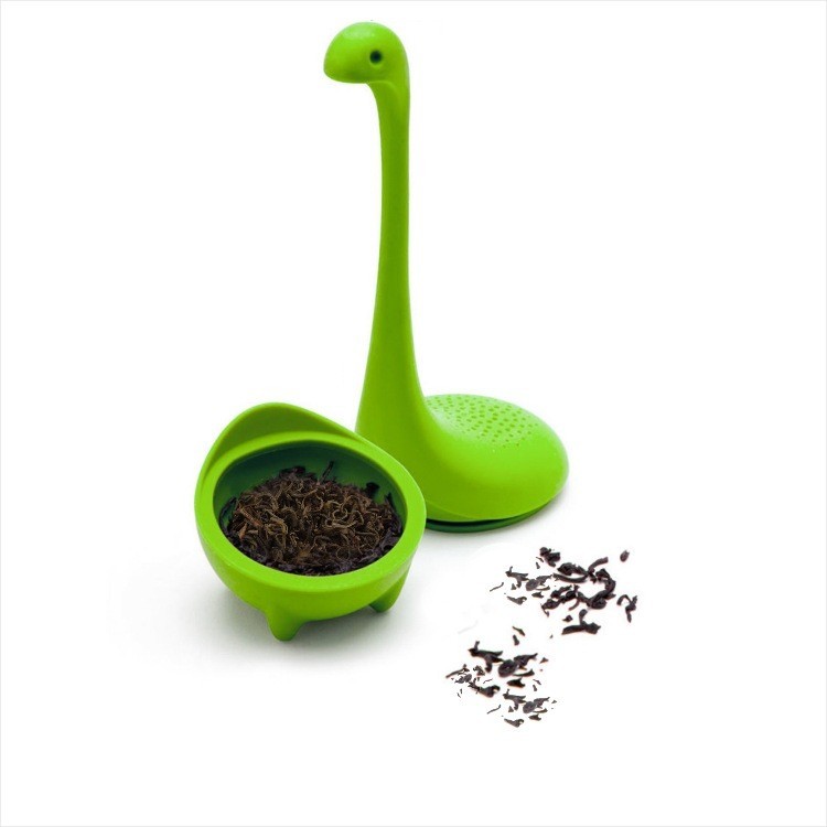 2PCS Tea Cup Filter Handle Creative Silicone Tea Strainer Loose Tea Steeper