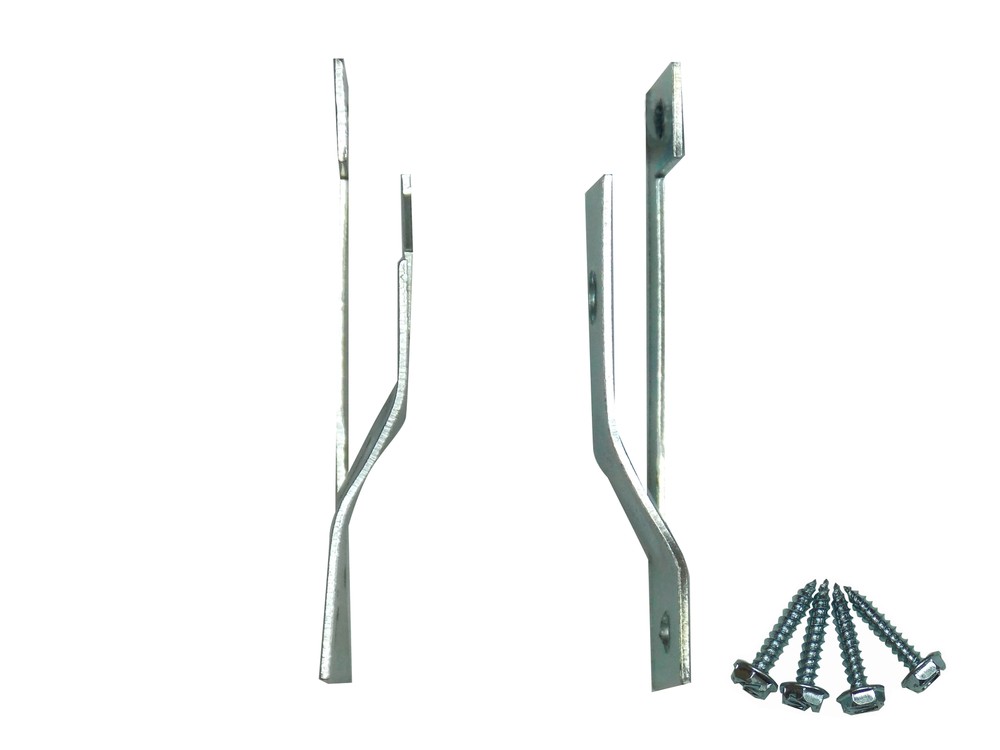 ADJUSTABLE INSIDE MOUNT BRACKETS for Standard Roller Window Shades (1-Pair)