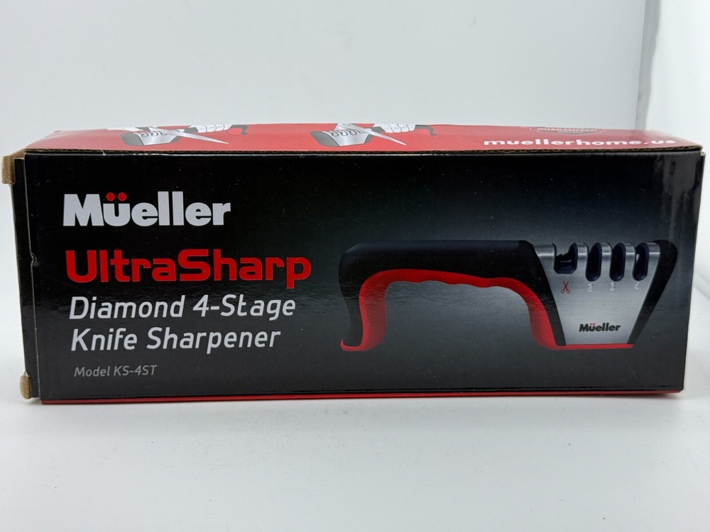 Mueller UltraSharp Diamond 4-Stage Knife Sharpener