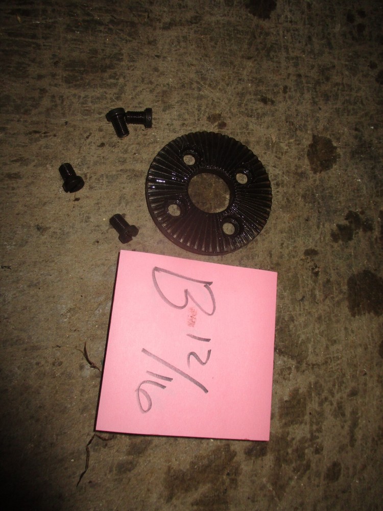 Used Ratchet Tooth Disc w/Screws, Universal Pintel Adapter UPA, MK64 MK93 HMMWV