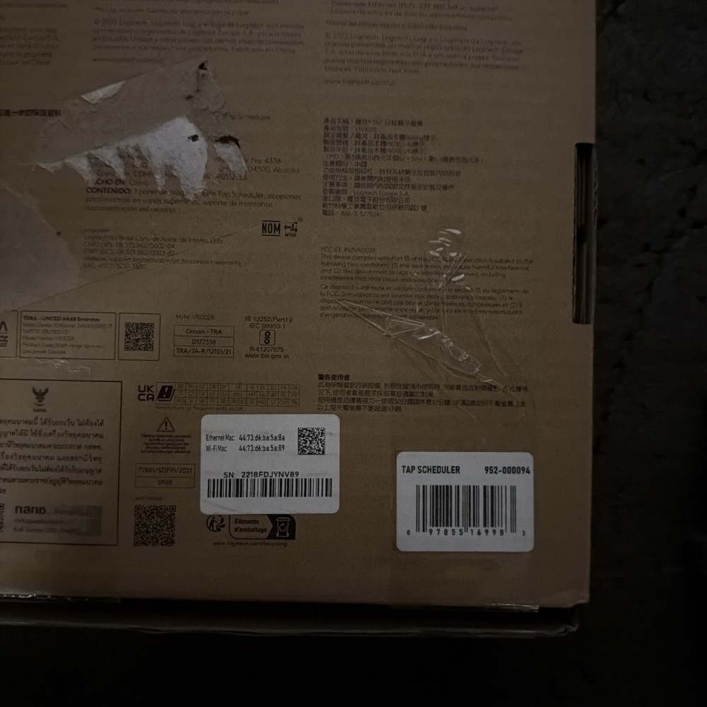 Logitech Tap Scheduler - Scheduling Panel for Meeting Rooms