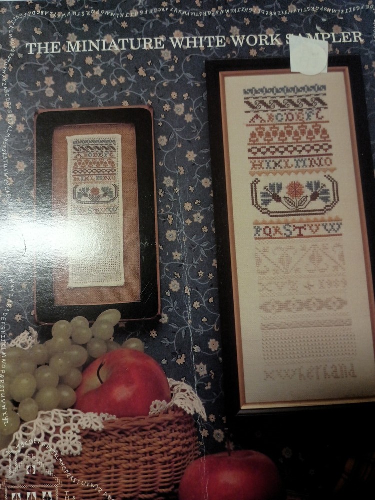 Sampler House "The Miniature Whitework Sampler" Pattern Leaflet by Bennett N13