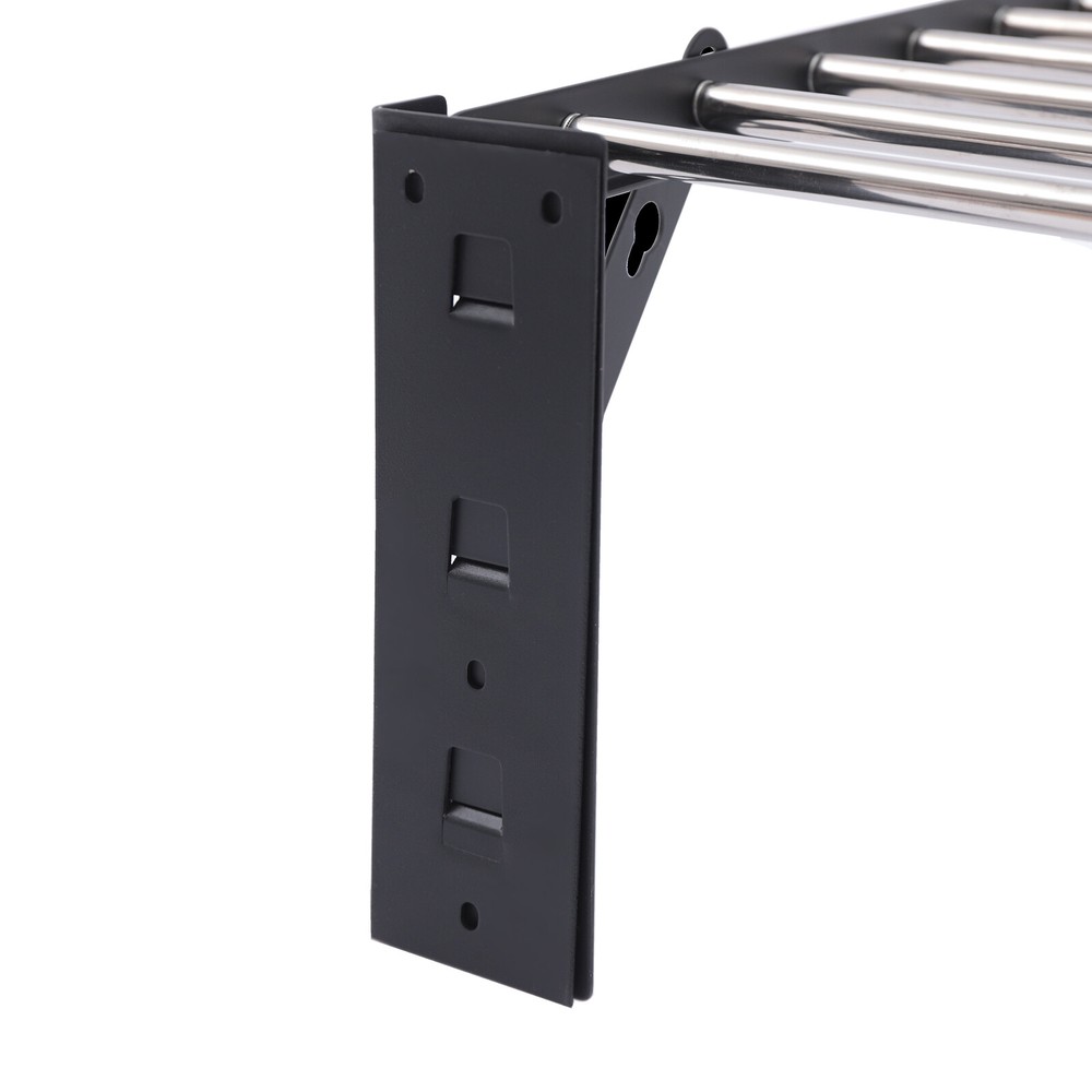 Folding Laundry Drying Rack Wall-mount Foldable Clothes Dryer Hanger Storage