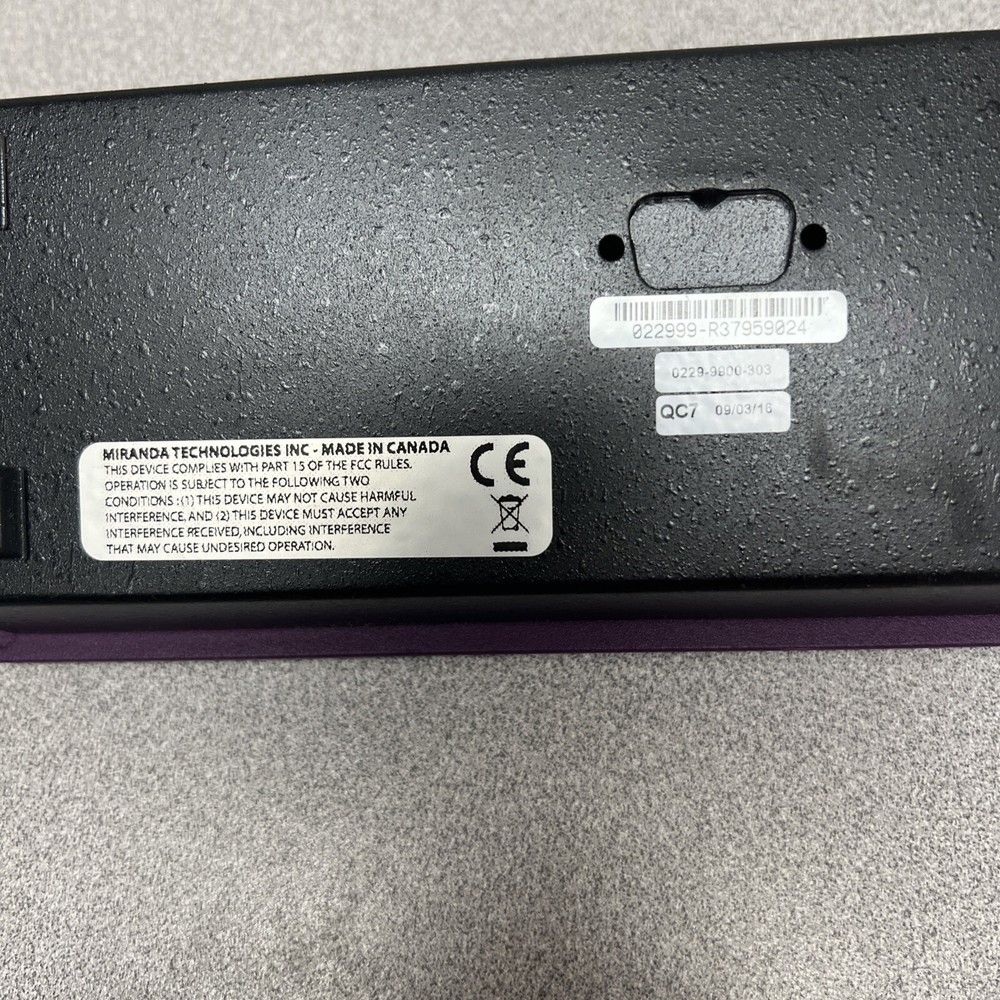 Miranda Kaleido-RCP Remote Control Panel Controller for Kaleido K2