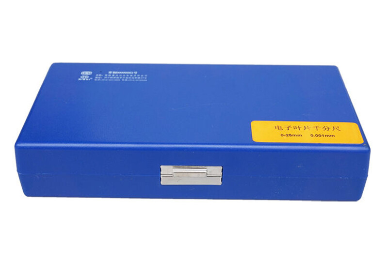 0.001mm Digital Micrometer Blade Knife Edge Thin Piece Micrometer, 0-25mm Range