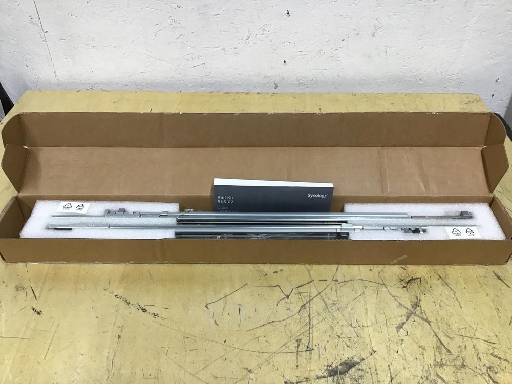 Synology Sliding Rack Rail Kit for Rackmount Servers RKS-02