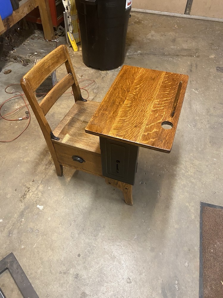 Vintage School Desk