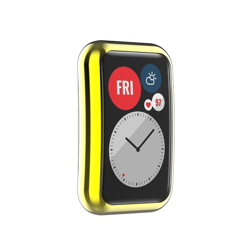 Watch Protective Case TPU Electroplated Case Accessory Part for Huawei Watch Fit