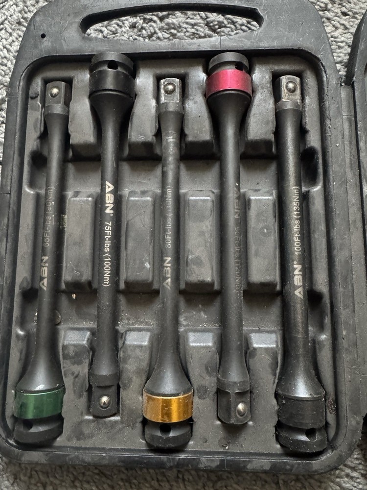 ABN Torque Extension Bar Set 1/2”, See Description