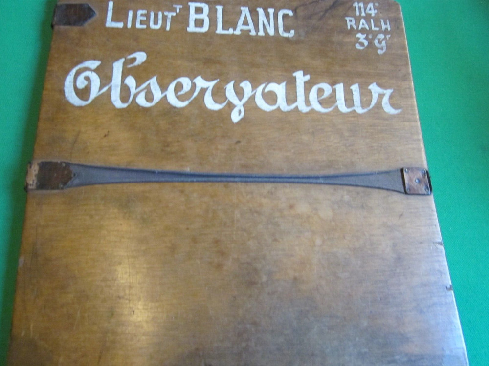 Antique German Primitive Military Portfolio/Folder.