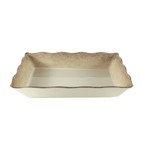 Thunder Group SD3314J 96 oz Jazz Melamine Rectangular Bowl/Tray