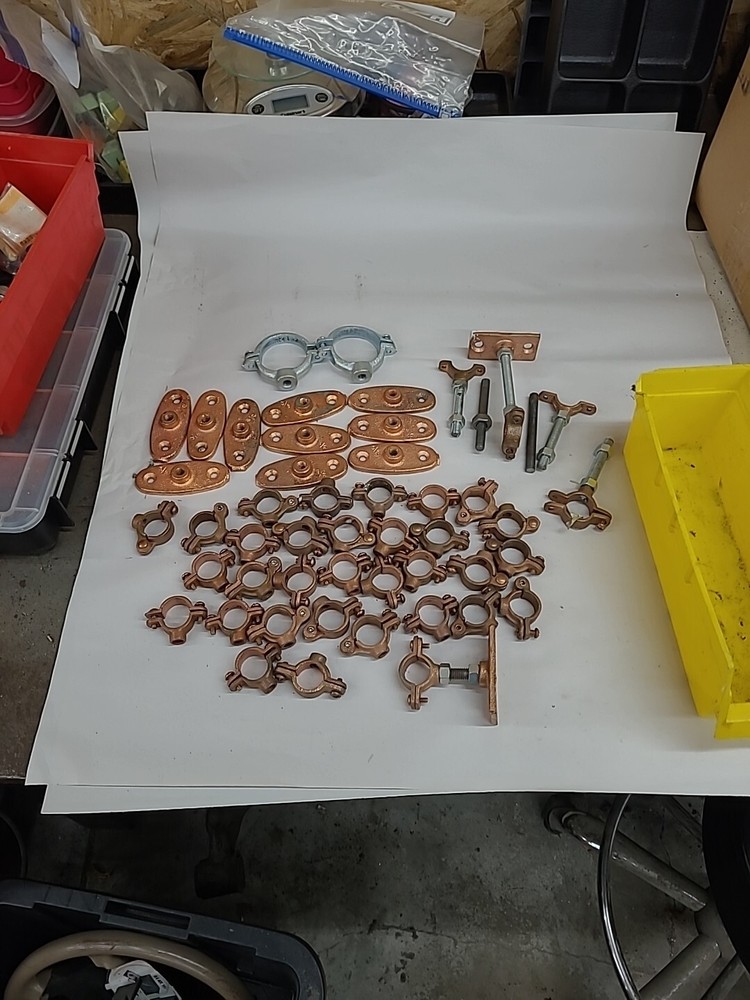 3/4" Pipe Clamp Lot