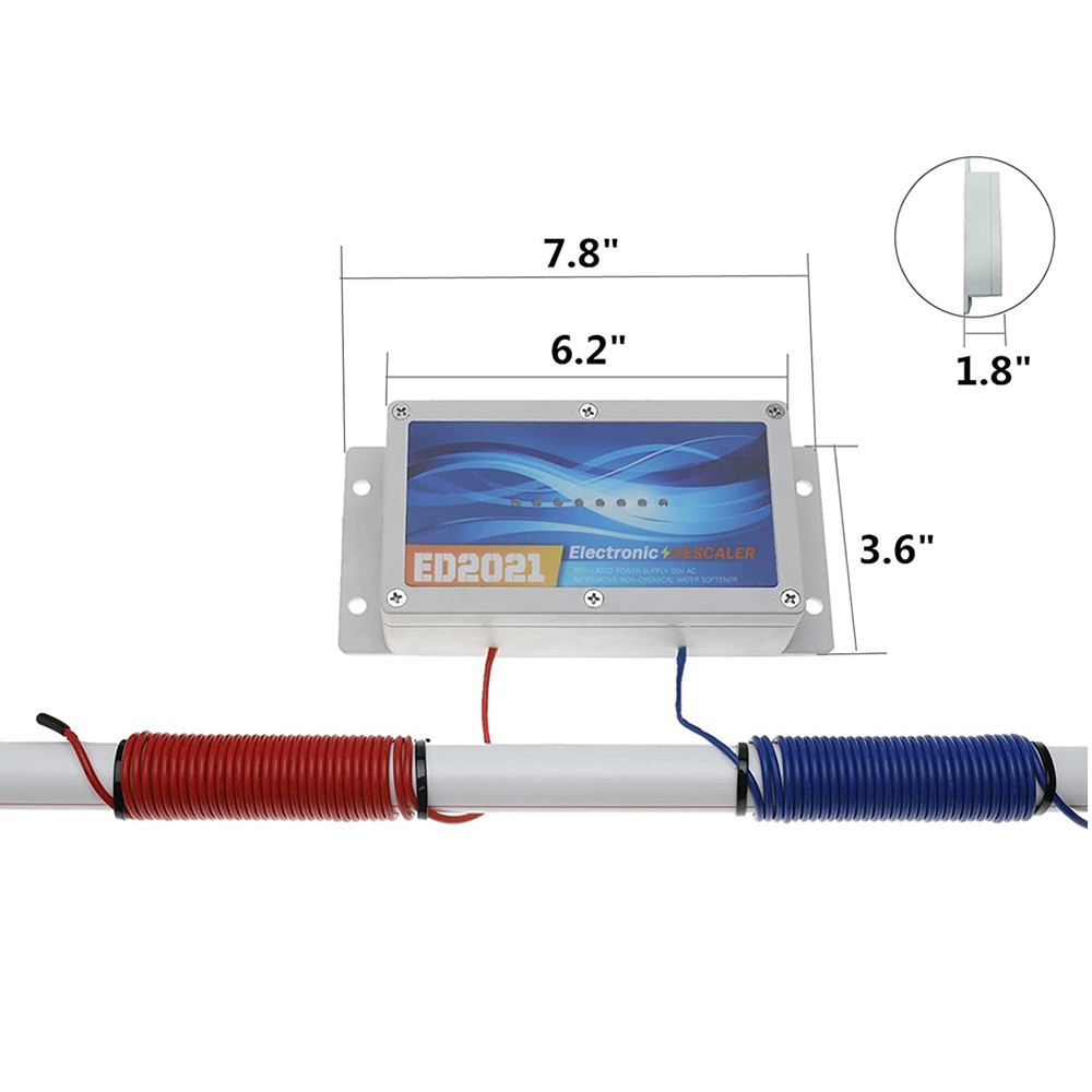 Electronic Water Descaler System Alternative Salt Free Water Softener