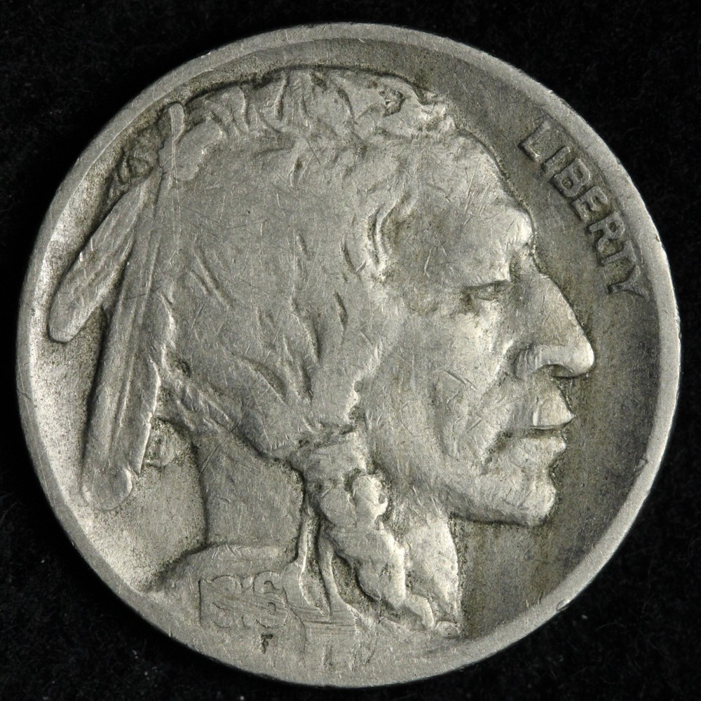 1916-D Buffalo Nickel FINE E204 XQCN