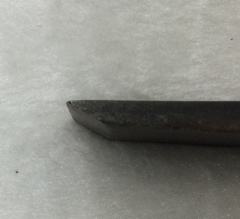 Vintage Underhill Edge Tool 1” Timber Framing Chisel, Wood Handle Missing