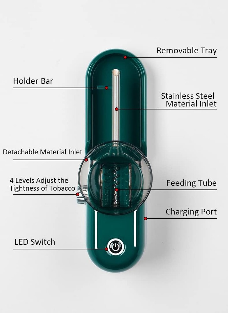 Electric Cigarette Rolling Machine Automatic Electric Cigarette Injector Machine