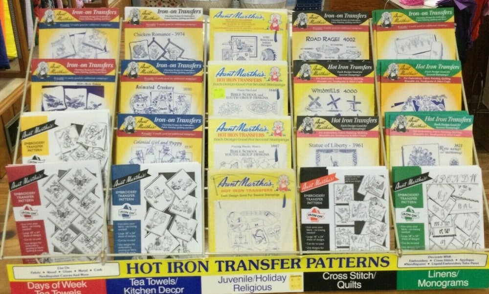 Aunt Martha's ~ Hot Iron Transfers patterns