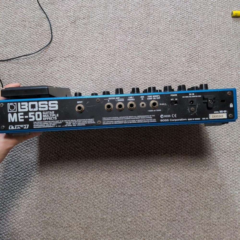 BOSS ME-50 Guitar Multiple Effects Processor Multi Effector Pedal